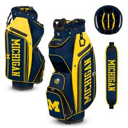 Michigan Wolverines Bucket III Cart Golf Bag