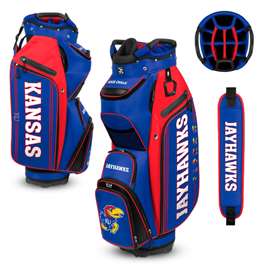 Kansas Jayhawks Bucket III Cart Golf Bag 