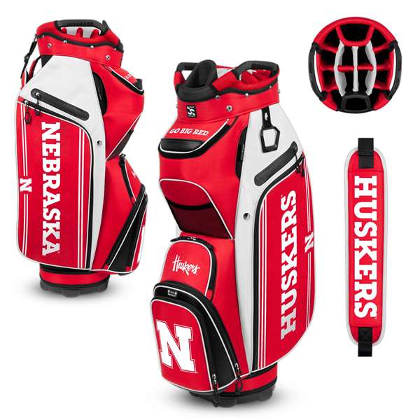 Nebraska Corn Huskers Bucket III Cart Golf Bag