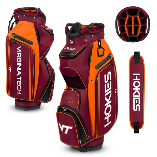 Virginia Tech Hokies Bucket III Cart Golf Bag