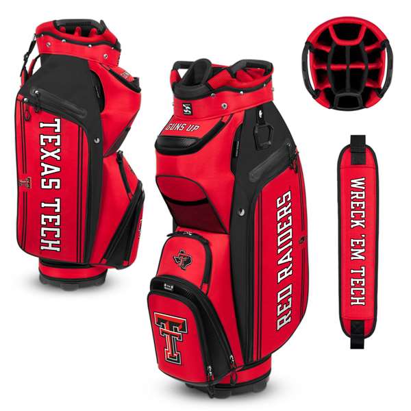 Texas Tech Red Raiders Bucket III Cart Golf Bag