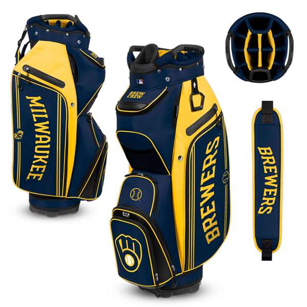 Milwaukee Brewers Bucket III Cart Golf Bag