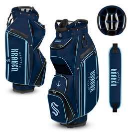 Seattle Kraken Bucket III Cart Golf Bag