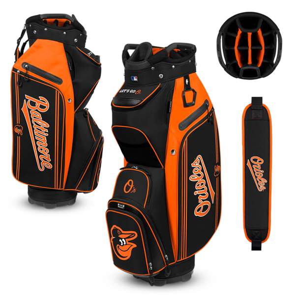 Baltimore Orioles Bucket III Cart Golf Bag