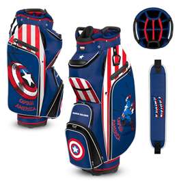 Captian America Marvel Bucket III Cart Golf Bag 