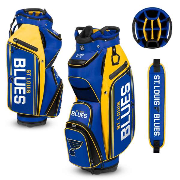 St. Louis Blues Bucket III Cart Golf Bag