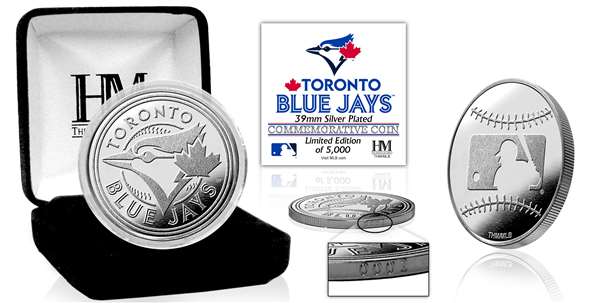 Toronto Blue Jays Silver Mint Coin  