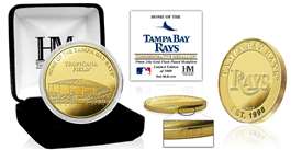 Tampa Bay Rays "Stadium" Gold Mint Coin  