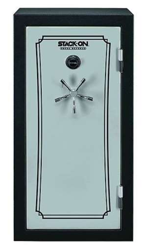 Stack-On TD14-22-SB-C-S Fire Resistant Waterproof Fully Convertible Total Defense Safe with Combination Lock, 22 Guns