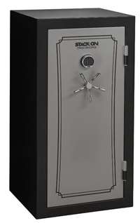 Stack-On TD14-28-SB-E-S Fire Resistant Waterproof Fully Convertible Total Defense Safe with Electronic Lock, 28 Guns