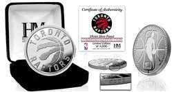 Toronto Raptors Silver Mint Coin  