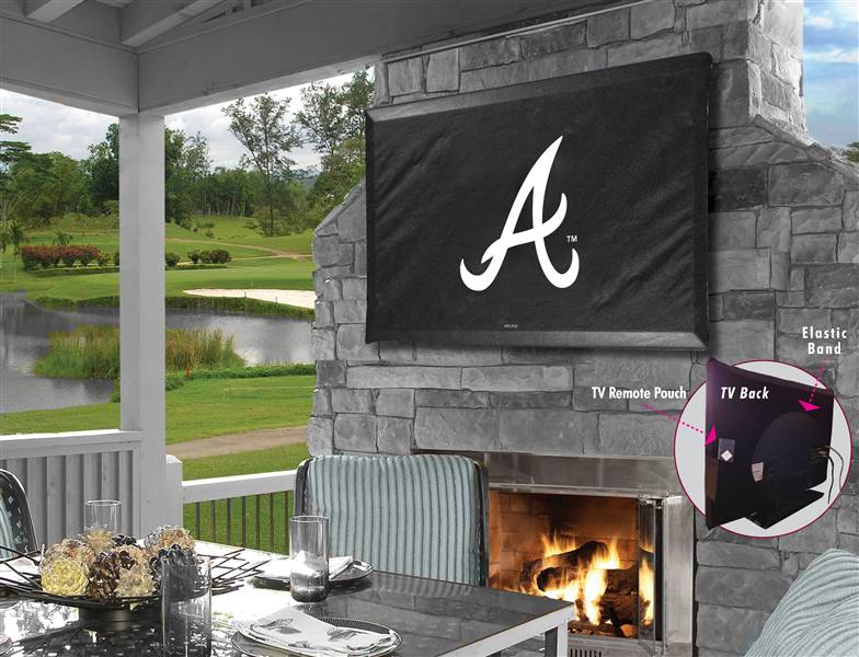 Atlanta Braves TV Cover for 30"-36" Screen Sizes  