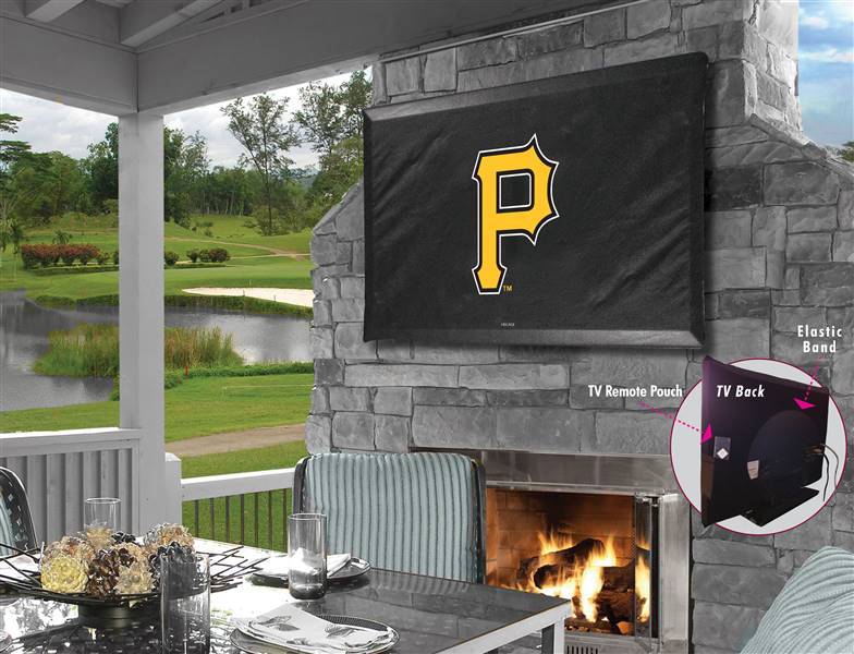 Pittsburgh Pirates TV Cover for 30"-36" Screen Sizes  