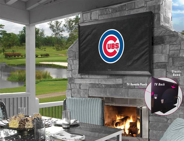 Chicago Cubs TV Cover for 40"-46" Screen Sizes  