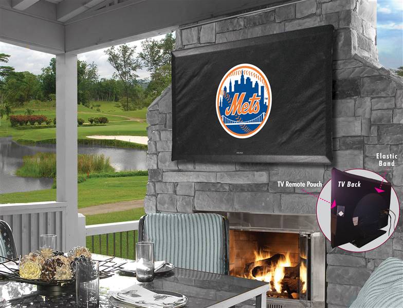 New York Mets TV Cover for 40"-46" Screen Sizes  