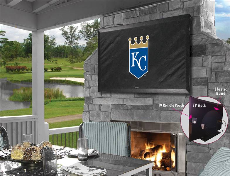 Kansas City Royals TV Cover for 60"-65" Screen Sizes  