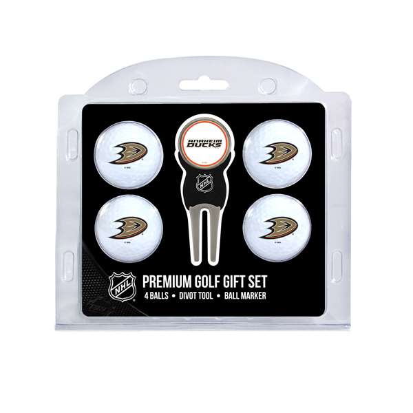 Anaheim Ducks Golf 4 Ball Gift Set 13006   