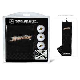 Anaheim Ducks Golf Embroidered Towel Gift Set 13020   