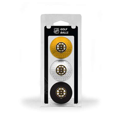 Boston Bruins Golf 3 Ball Pack 13105   