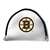 Boston Bruins Putter Cover - Mallet (White) - Printed Black