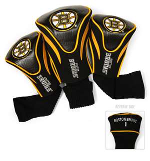Boston Bruins Golf 3 Pack Contour Headcover   