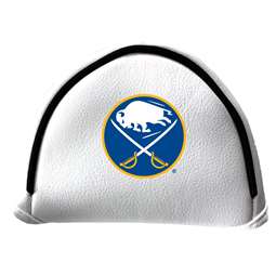 Buffalo Sabres Putter Cover - Mallet (White) - Printed Royal