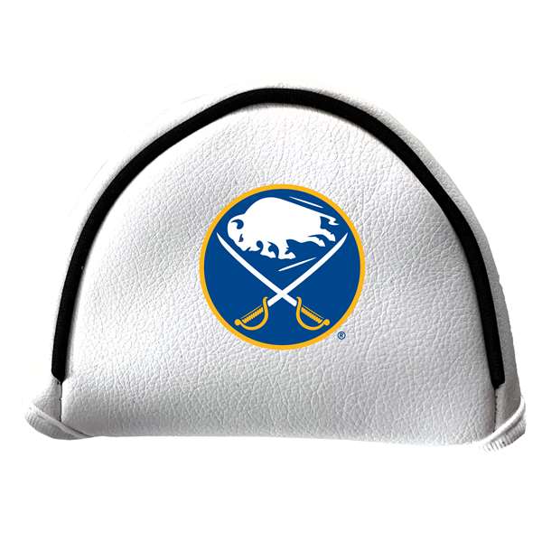 Buffalo Sabres Putter Cover - Mallet (White) - Printed Royal