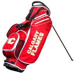 Calgary Flames Albatross Cart Golf Bag Red