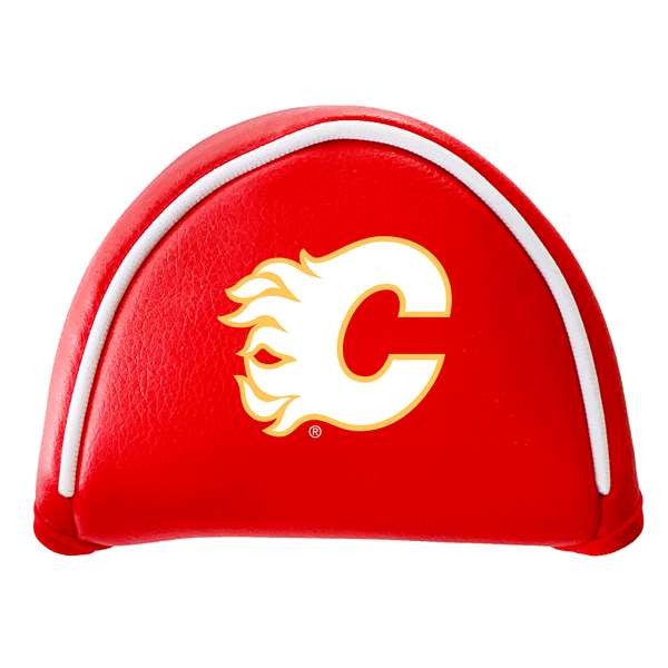 Calgary Flames Putter Cover - Mallet (Colored) - Printed 