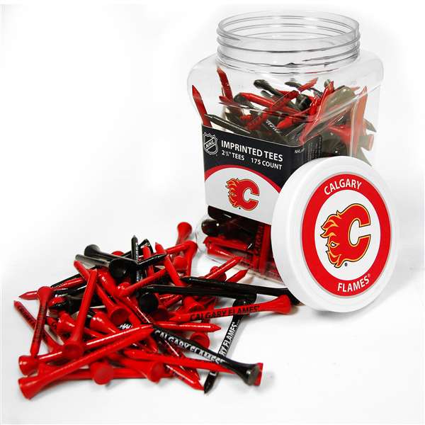 Calgary Flames Golf 175 Tee Jar   