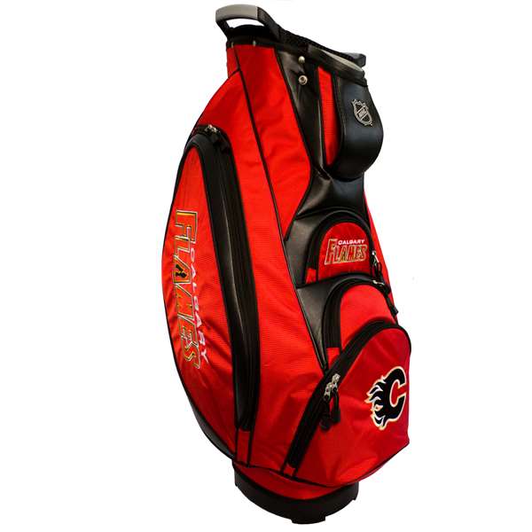 Calgary Flames Golf Victory Cart Bag 13373   