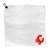 Calgary Flames Microfiber Towel - 15" x 15" (White) 