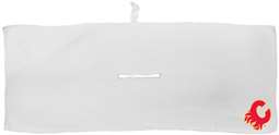 Calgary Flames Microfiber Towel - 16" x 40" (White) 