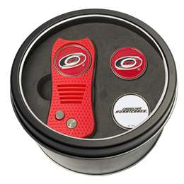 Carolina Hurricanes Golf Tin Set - Switchblade, 2 Markers 13459   