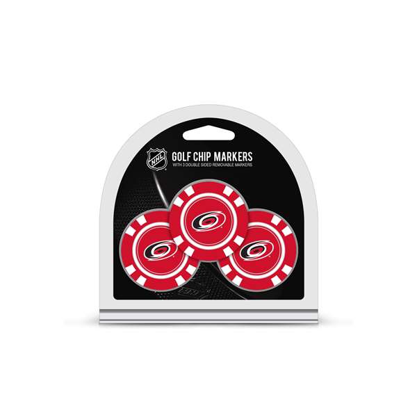 Carolina Hurricanes Golf 3 Pack Golf Chip 13488   