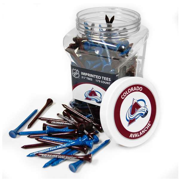 Colorado Avalanche Golf 175 Tee Jar 13651