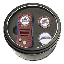 Colorado Avalanche Golf Tin Set - Switchblade