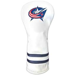 Columbus Blue Jackets Vintage Fairway Headcover (White) - Printed