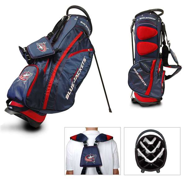 Columbus Blue Jackets Golf Fairway Stand Bag 13728