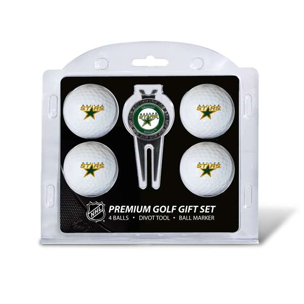 Dallas Stars Golf 4 Ball Gift Set 13806