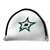 Dallas Stars Putter Cover - Mallet (White) - Printed Green