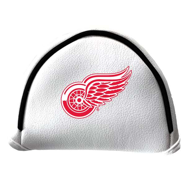 Detroit Red Wings Putter Cover - Mallet (White) - Printed Red