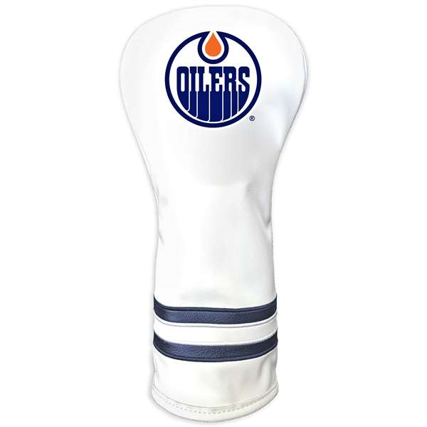 Edmonton Oilers Vintage Fairway Headcover (White) - Printed 