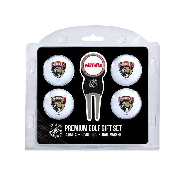 Florida Panthers Golf 4 Ball Gift Set 14106   