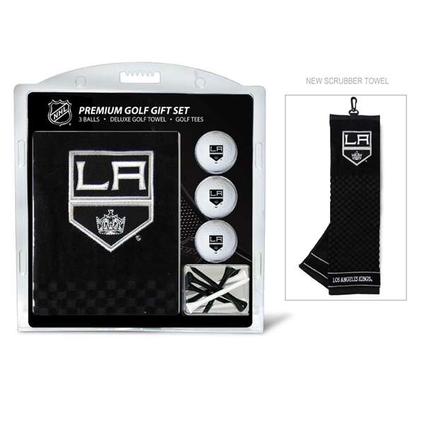 Los Angeles Kings Golf Embroidered Towel Gift Set 14220   