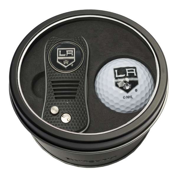Los Angeles Kings Golf Tin Set - Switchblade, Golf Ball   