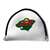 Minnesota Wild Putter Cover - Mallet (White) - Printed Green