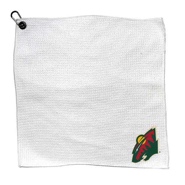 Minnesota Wild Microfiber Towel - 15" x 15" (White) 