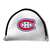 Montreal Canadiens Putter Cover - Mallet (White) - Printed Dark Red