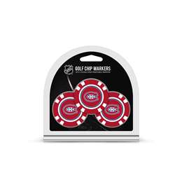 Montreal Canadiens Golf 3 Pack Golf Chip 14488   